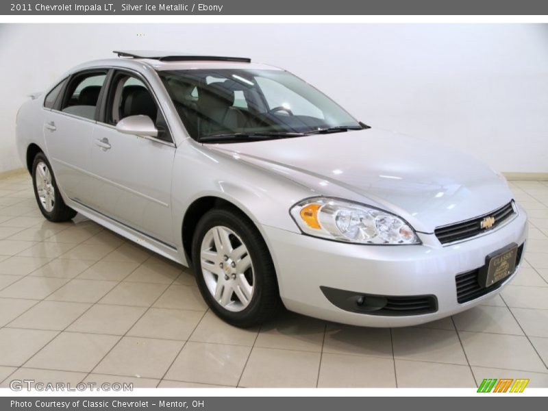 Silver Ice Metallic / Ebony 2011 Chevrolet Impala LT