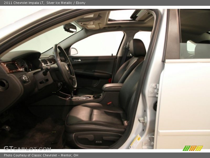 Silver Ice Metallic / Ebony 2011 Chevrolet Impala LT