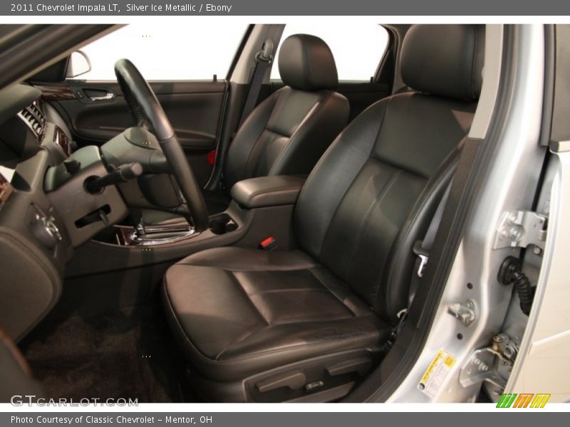 Silver Ice Metallic / Ebony 2011 Chevrolet Impala LT
