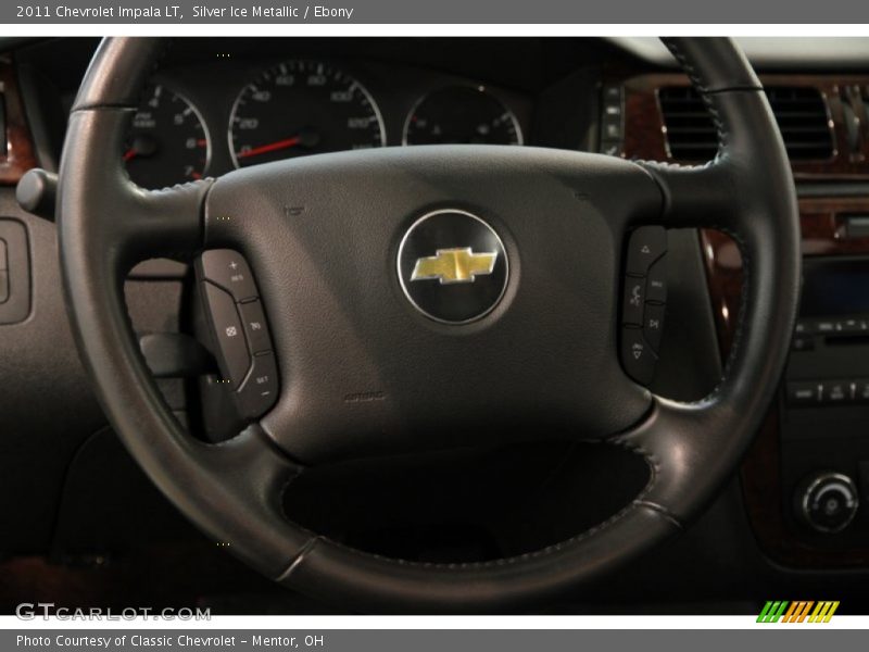 Silver Ice Metallic / Ebony 2011 Chevrolet Impala LT