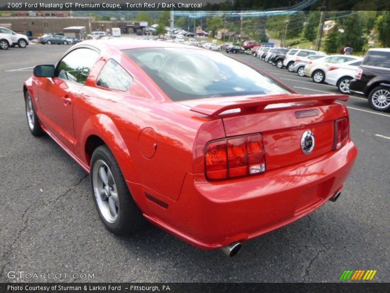 Torch Red / Dark Charcoal 2005 Ford Mustang GT Premium Coupe
