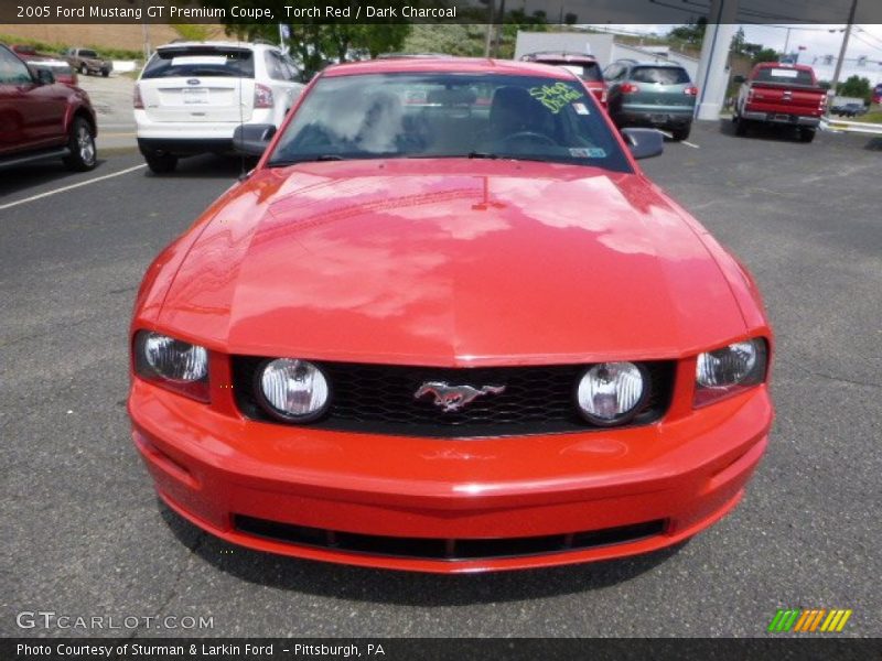 Torch Red / Dark Charcoal 2005 Ford Mustang GT Premium Coupe