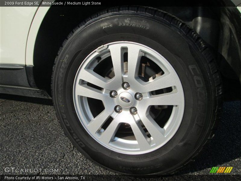 White Suede / Medium Light Stone 2009 Ford Edge SE