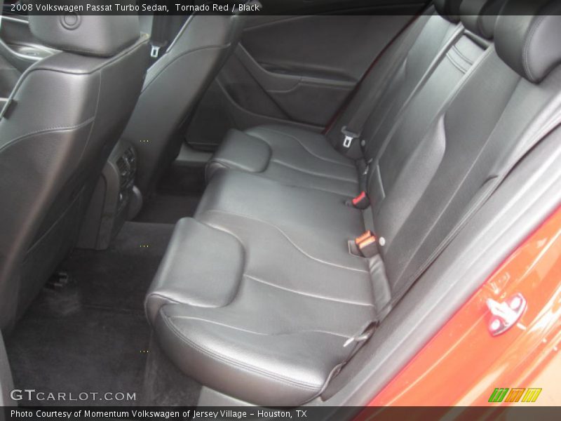 Tornado Red / Black 2008 Volkswagen Passat Turbo Sedan