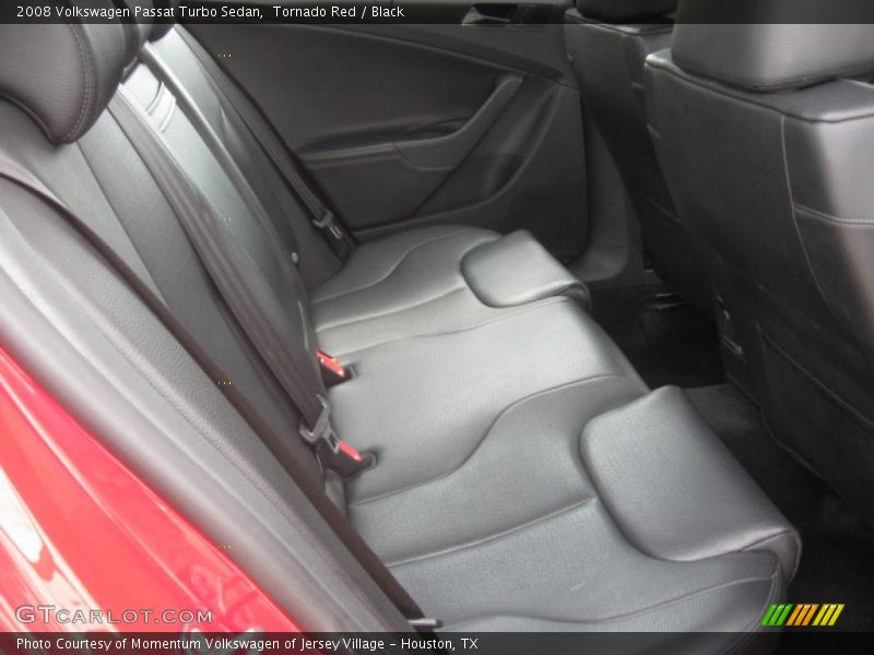 Tornado Red / Black 2008 Volkswagen Passat Turbo Sedan