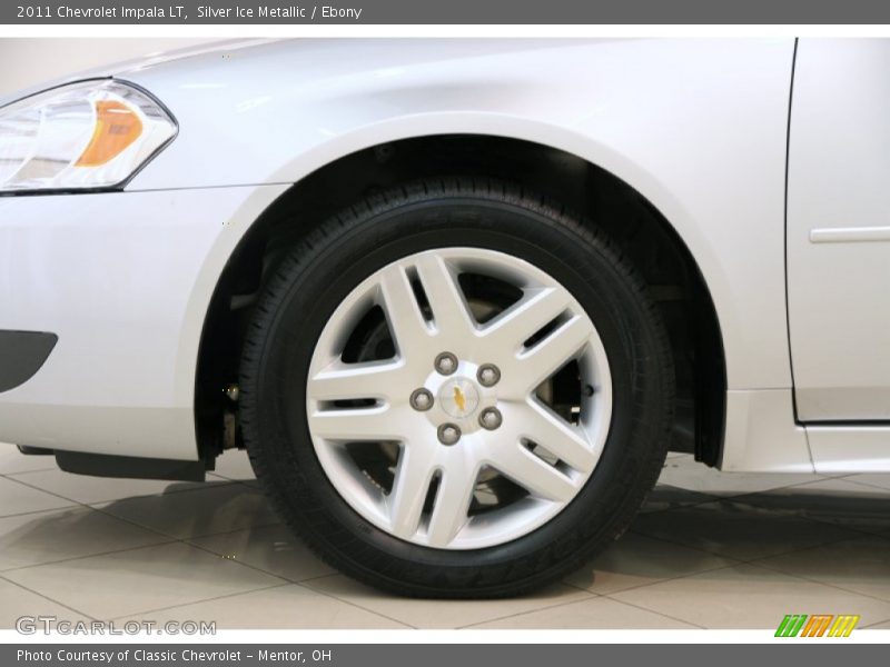 Silver Ice Metallic / Ebony 2011 Chevrolet Impala LT