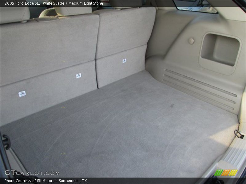 White Suede / Medium Light Stone 2009 Ford Edge SE