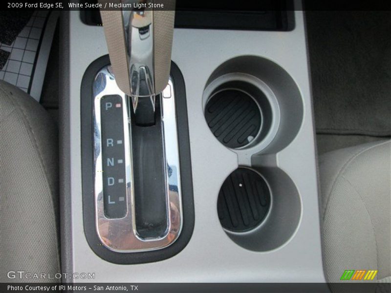White Suede / Medium Light Stone 2009 Ford Edge SE