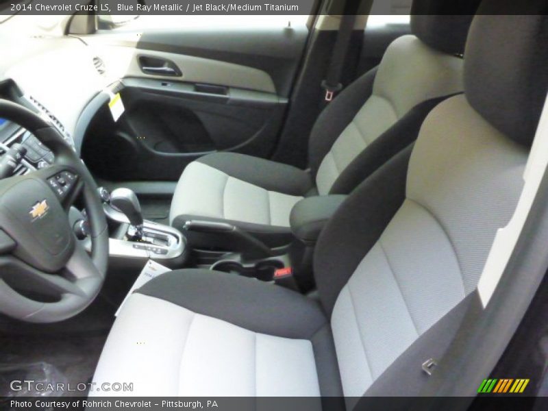 Blue Ray Metallic / Jet Black/Medium Titanium 2014 Chevrolet Cruze LS