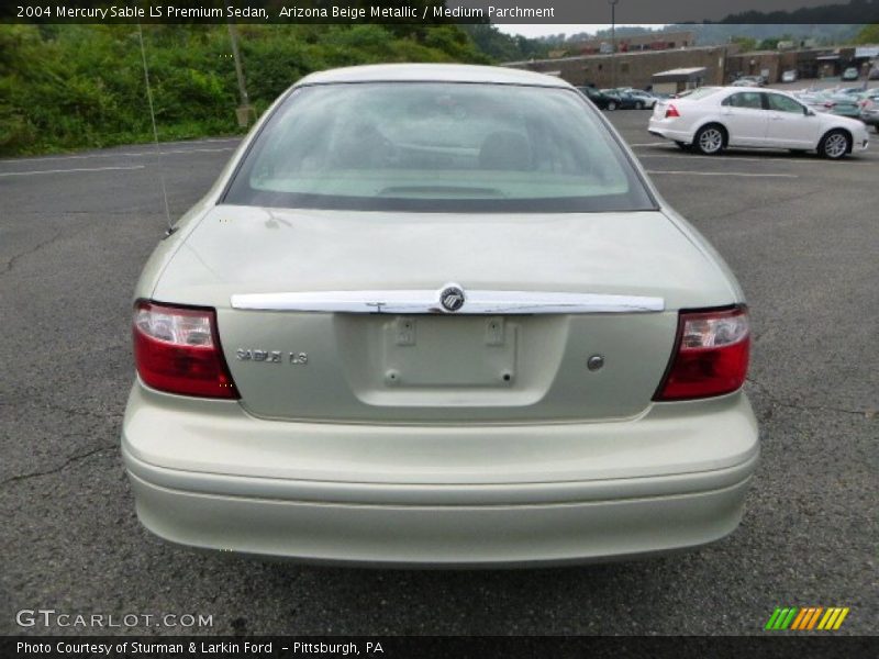 Arizona Beige Metallic / Medium Parchment 2004 Mercury Sable LS Premium Sedan