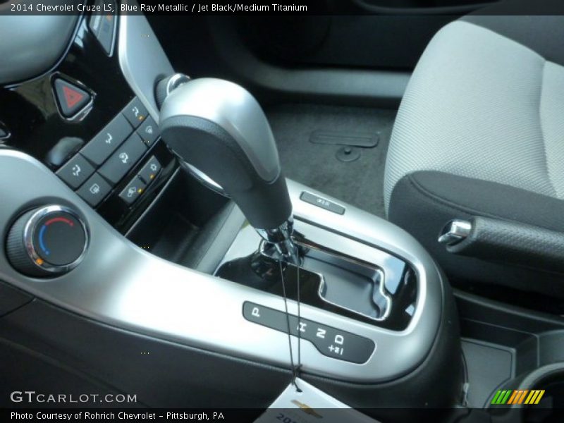 Blue Ray Metallic / Jet Black/Medium Titanium 2014 Chevrolet Cruze LS