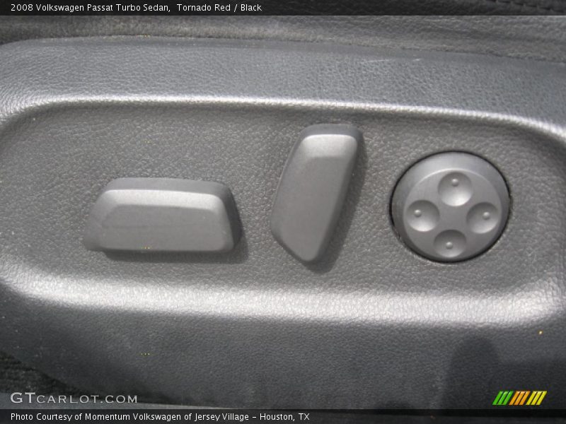 Tornado Red / Black 2008 Volkswagen Passat Turbo Sedan