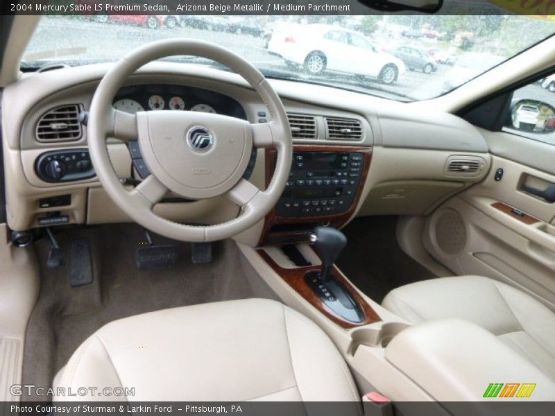 Arizona Beige Metallic / Medium Parchment 2004 Mercury Sable LS Premium Sedan