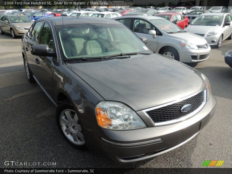 Silver Birch Metallic / Shale Grey 2006 Ford Five Hundred SE
