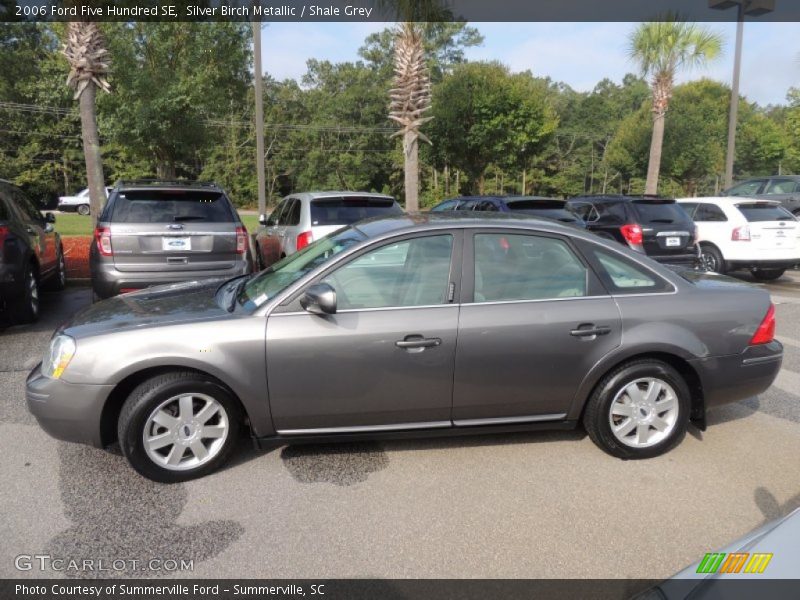 Silver Birch Metallic / Shale Grey 2006 Ford Five Hundred SE