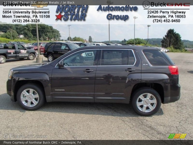 Iridium Metallic / Jet Black 2013 GMC Terrain SLE