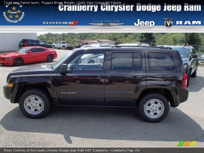 Rugged Brown Metallic / Dark Slate Gray/Light Pebble 2014 Jeep Patriot Sport