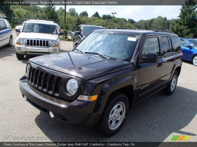 Rugged Brown Metallic / Dark Slate Gray/Light Pebble 2014 Jeep Patriot Sport