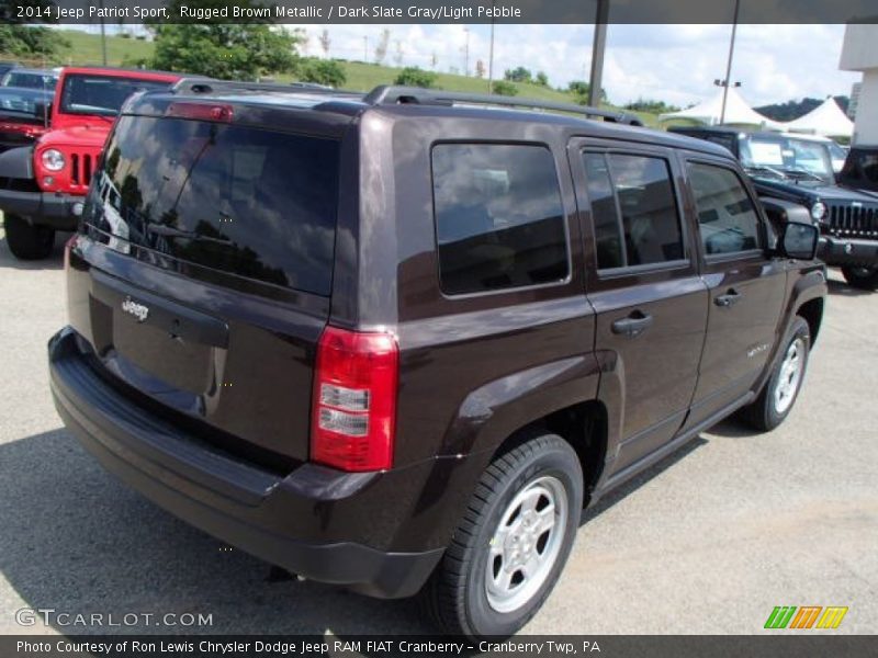 Rugged Brown Metallic / Dark Slate Gray/Light Pebble 2014 Jeep Patriot Sport