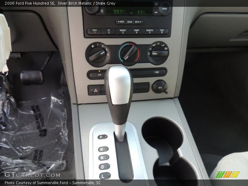 Silver Birch Metallic / Shale Grey 2006 Ford Five Hundred SE