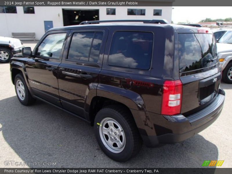 Rugged Brown Metallic / Dark Slate Gray/Light Pebble 2014 Jeep Patriot Sport