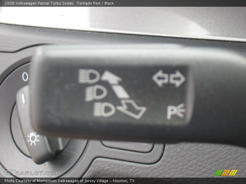 Tornado Red / Black 2008 Volkswagen Passat Turbo Sedan