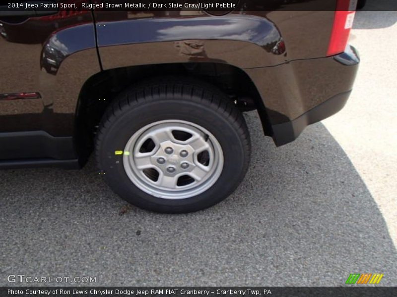 Rugged Brown Metallic / Dark Slate Gray/Light Pebble 2014 Jeep Patriot Sport