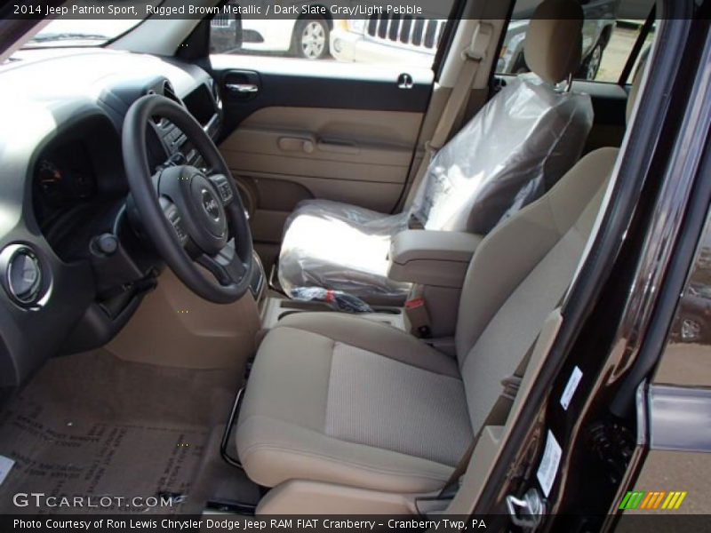 Rugged Brown Metallic / Dark Slate Gray/Light Pebble 2014 Jeep Patriot Sport