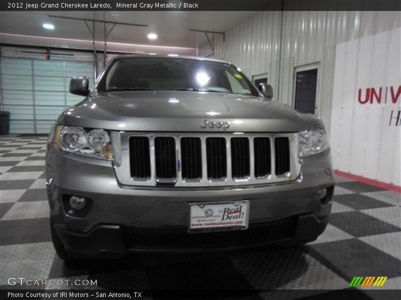 Mineral Gray Metallic / Black 2012 Jeep Grand Cherokee Laredo
