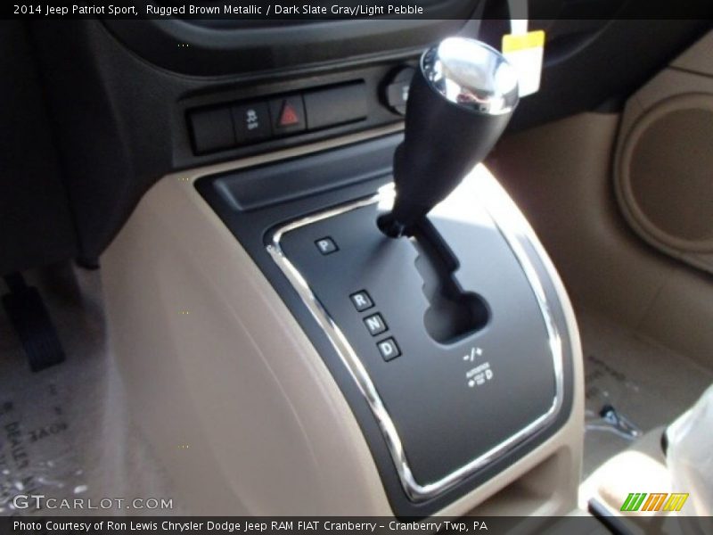 Rugged Brown Metallic / Dark Slate Gray/Light Pebble 2014 Jeep Patriot Sport