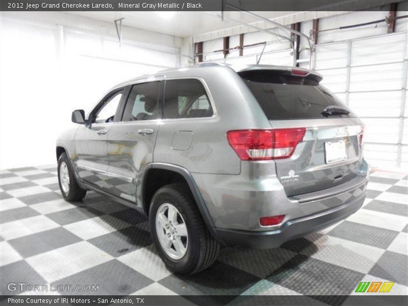 Mineral Gray Metallic / Black 2012 Jeep Grand Cherokee Laredo