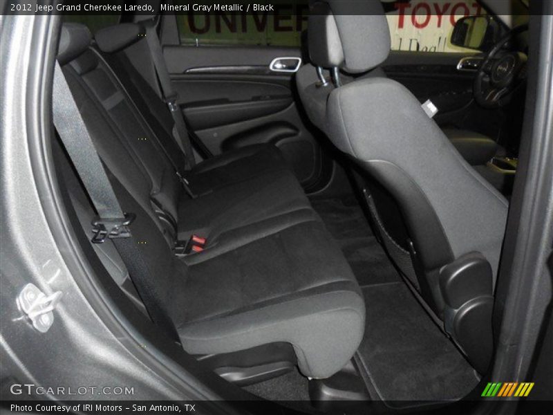 Mineral Gray Metallic / Black 2012 Jeep Grand Cherokee Laredo
