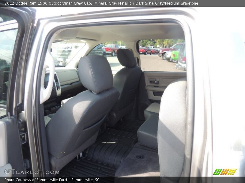 Mineral Gray Metallic / Dark Slate Gray/Medium Graystone 2012 Dodge Ram 1500 Outdoorsman Crew Cab