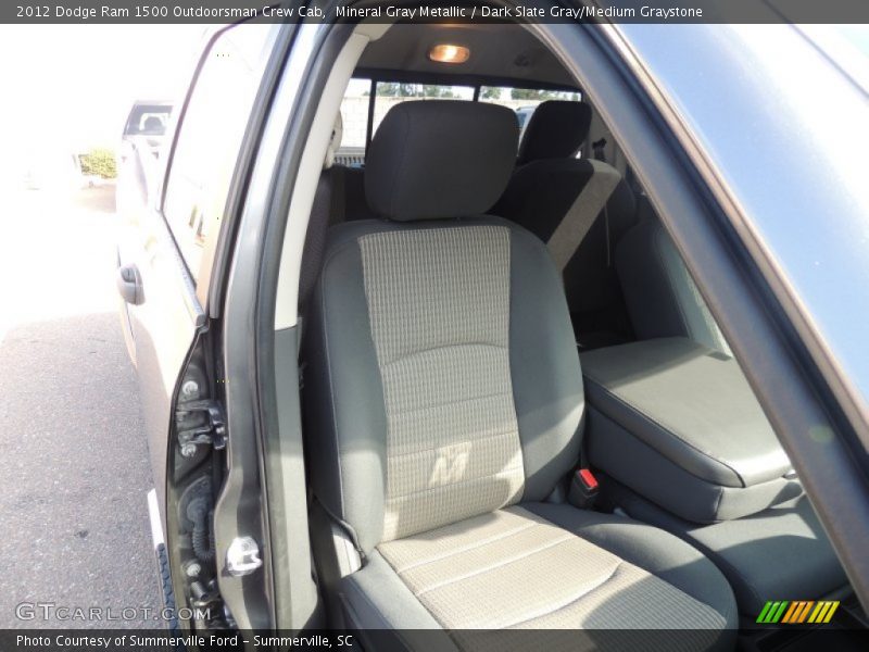 Mineral Gray Metallic / Dark Slate Gray/Medium Graystone 2012 Dodge Ram 1500 Outdoorsman Crew Cab