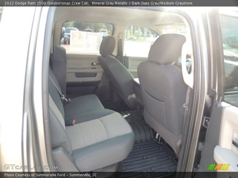 Mineral Gray Metallic / Dark Slate Gray/Medium Graystone 2012 Dodge Ram 1500 Outdoorsman Crew Cab