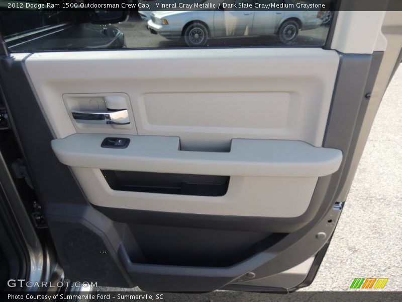 Mineral Gray Metallic / Dark Slate Gray/Medium Graystone 2012 Dodge Ram 1500 Outdoorsman Crew Cab