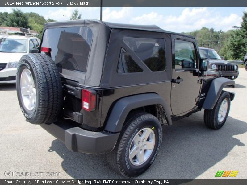 Black / Black 2014 Jeep Wrangler Sport S 4x4