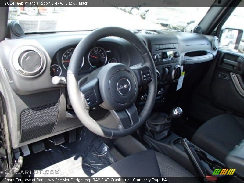 Black / Black 2014 Jeep Wrangler Sport S 4x4