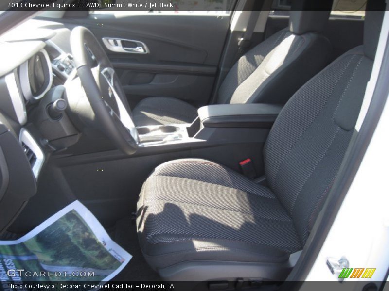 Summit White / Jet Black 2013 Chevrolet Equinox LT AWD