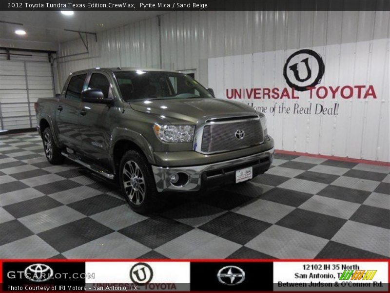 Pyrite Mica / Sand Beige 2012 Toyota Tundra Texas Edition CrewMax