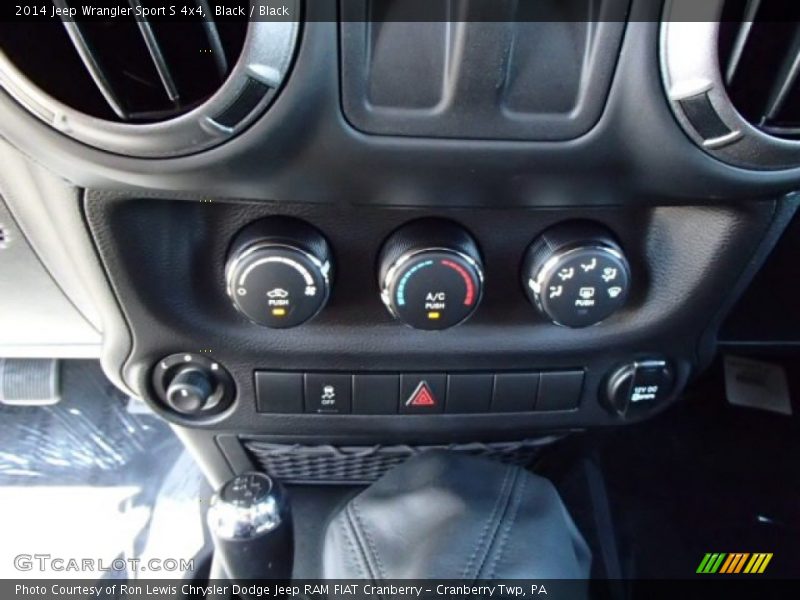 Black / Black 2014 Jeep Wrangler Sport S 4x4