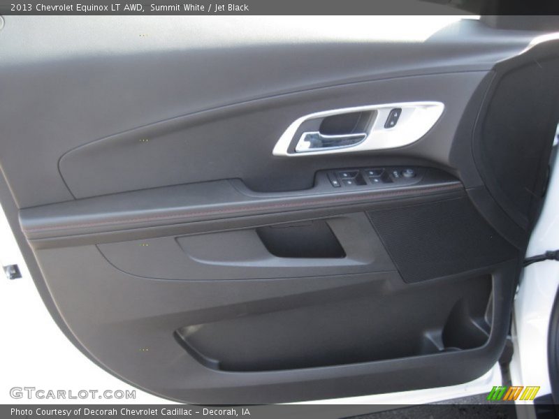 Summit White / Jet Black 2013 Chevrolet Equinox LT AWD