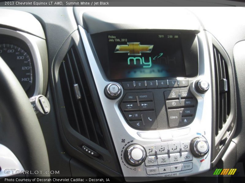 Summit White / Jet Black 2013 Chevrolet Equinox LT AWD