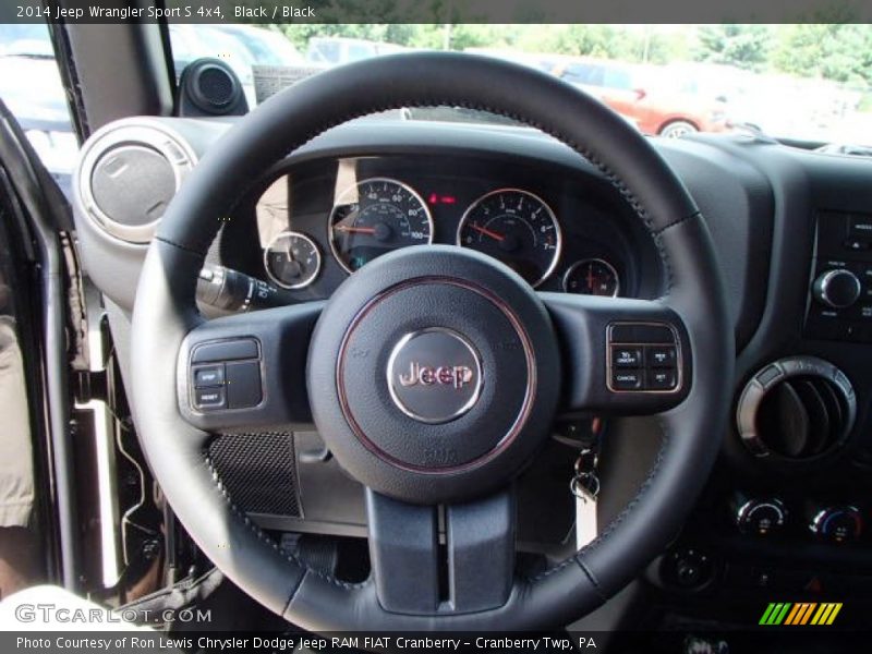 Black / Black 2014 Jeep Wrangler Sport S 4x4