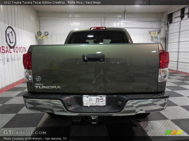 Pyrite Mica / Sand Beige 2012 Toyota Tundra Texas Edition CrewMax