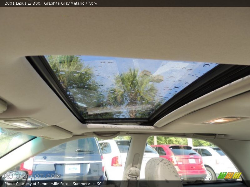Graphite Gray Metallic / Ivory 2001 Lexus ES 300