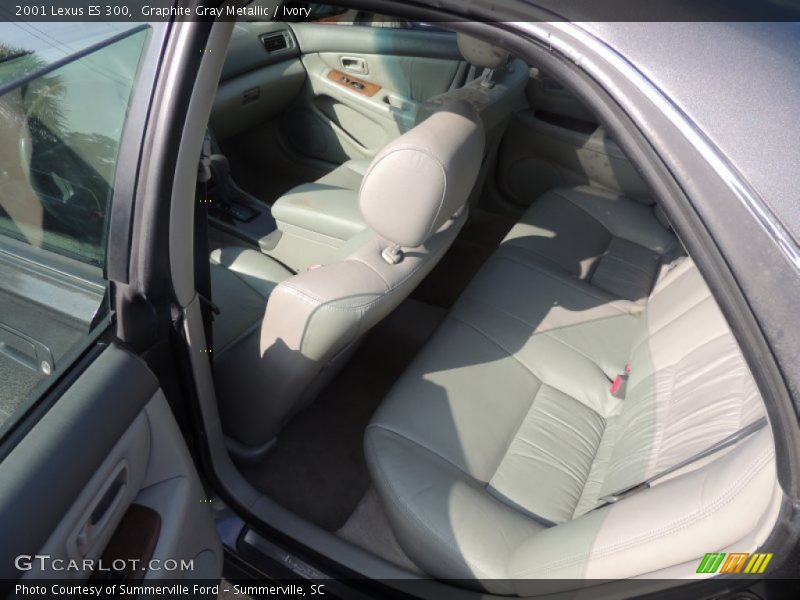 Graphite Gray Metallic / Ivory 2001 Lexus ES 300