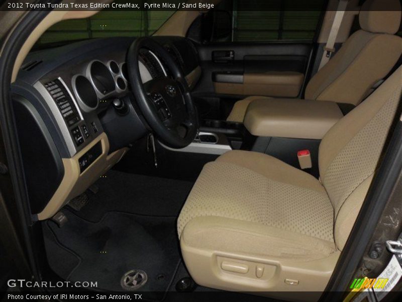Pyrite Mica / Sand Beige 2012 Toyota Tundra Texas Edition CrewMax