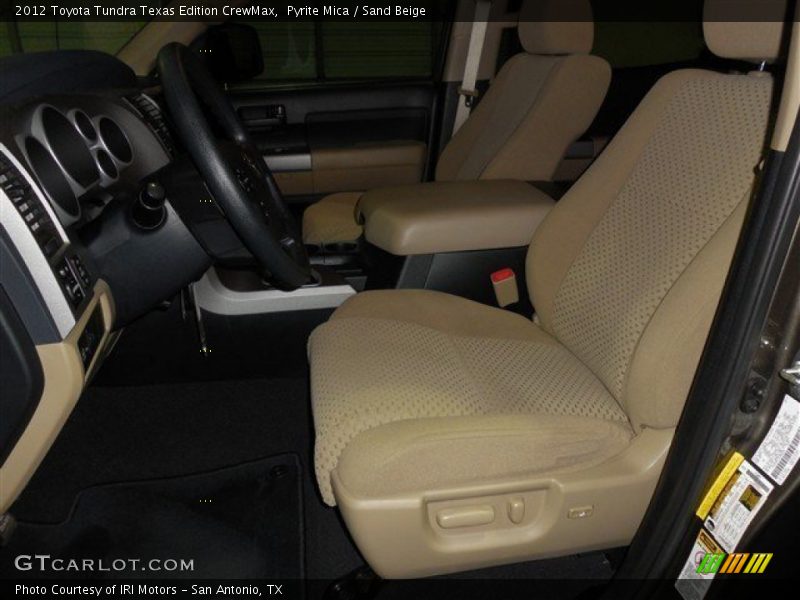 Pyrite Mica / Sand Beige 2012 Toyota Tundra Texas Edition CrewMax