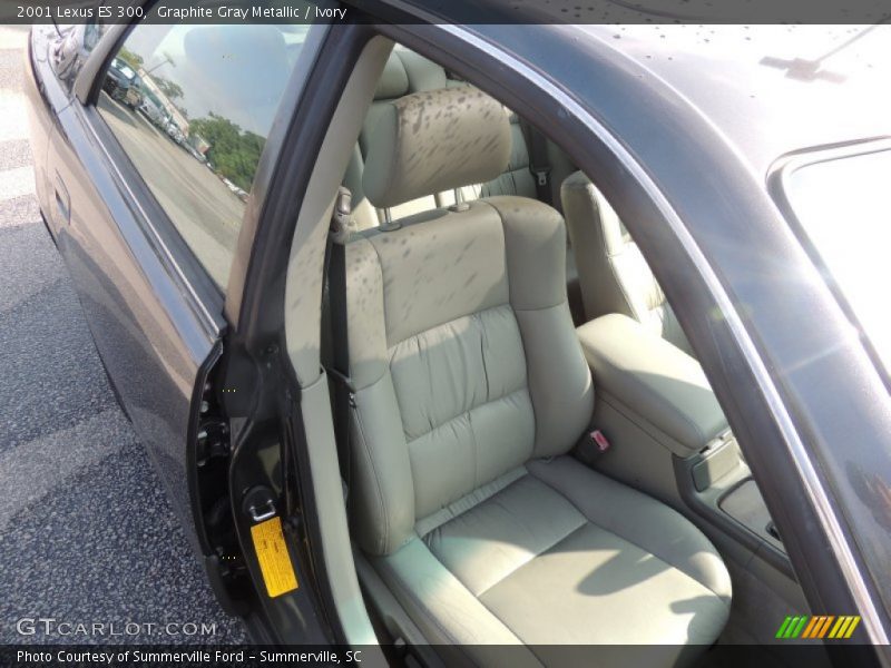 Graphite Gray Metallic / Ivory 2001 Lexus ES 300